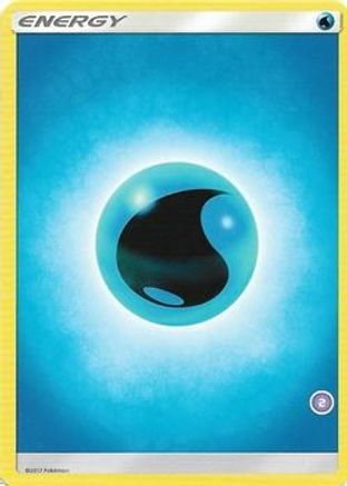 Water Energy (2)  SM Trainer Kit Alolan Sandslash & Alolan Ninetales