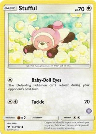 Stufful (12) 110  SM Trainer Kit Alolan Sandslash & Alolan Ninetales