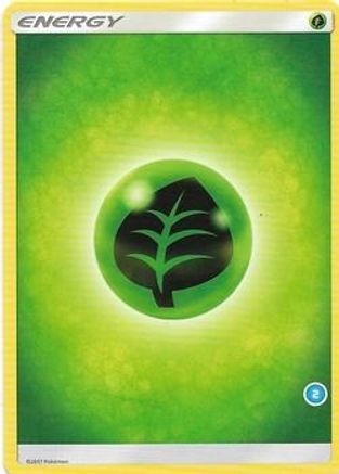 Grass Energy (2)  SM Trainer Kit Alolan Sandslash & Alolan Ninetales