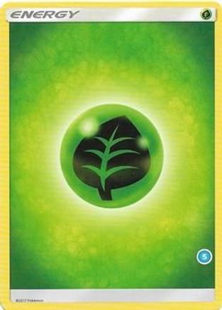 Grass Energy (5)  SM Trainer Kit Alolan Sandslash & Alolan Ninetales