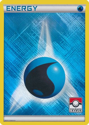 Water Energy (2011 Pokemon League Promo) (2011 Pokemon League Promo)  - Holofoil League & Championship Cards