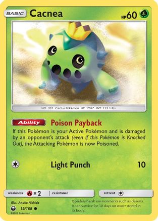 Cacnea 019  SM  Celestial Storm