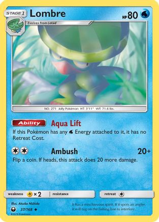Lombre 037/168  SM  Celestial Storm