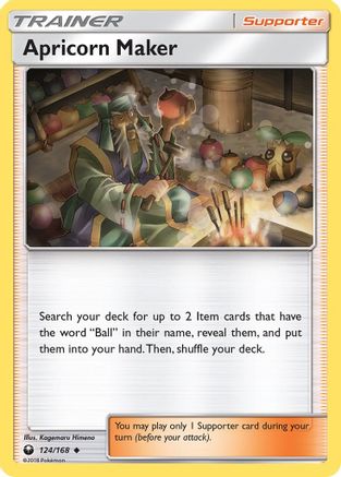 Apricorn Maker 124/168  SM  Celestial Storm