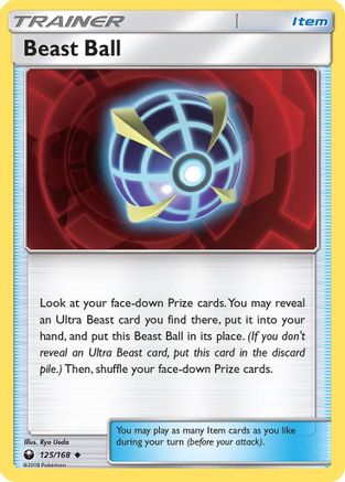 Beast Ball 125/168  SM  Celestial Storm