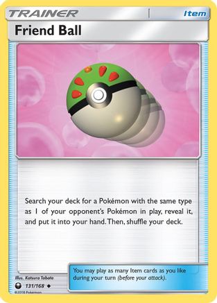 Friend Ball 131/168  SM  Celestial Storm