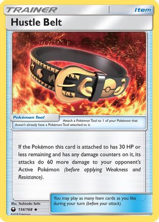 Hustle Belt 134/168  SM  Celestial Storm