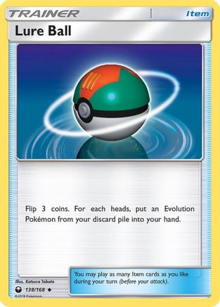 Lure Ball 138/168  - Reverse Holofoil SM  Celestial Storm