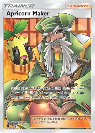 Apricorn Maker (Full Art) 161  - Holofoil SM  Celestial Storm