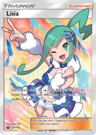 Lisia (Full Art) 164  - Holofoil SM  Celestial Storm