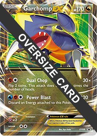 Garchomp EX (XY Black Star Promo) XY09  - Holofoil Jumbo Cards