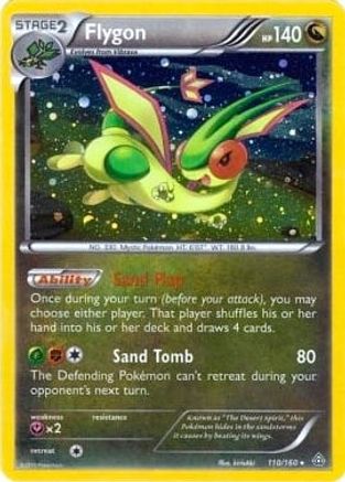 Flygon (Cosmos Holo) 110/160  - Holofoil Blister Exclusives