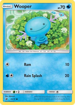 Wooper 025/70  Dragon Majesty