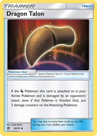 Dragon Talon 059/70  - Reverse Holofoil Dragon Majesty