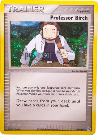 Professor Birch (2006) 082  - Holofoil Professor Program Promos