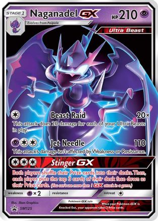 Naganadel GX SM125  - Holofoil SM Promos