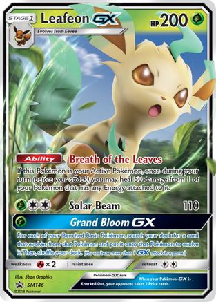 Leafeon GX SM146  - Holofoil SM Promos