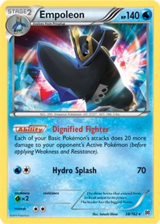 Empoleon (Battle Arena Deck Exclusive) 038/162  Deck Exclusives