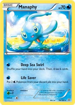 Manaphy (Battle Arena Deck Exclusive) 056/160  Deck Exclusives