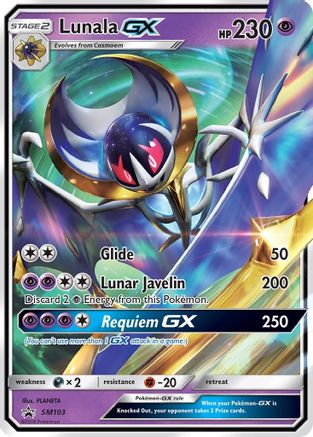 Lunala GX SM103  - Holofoil SM Promos