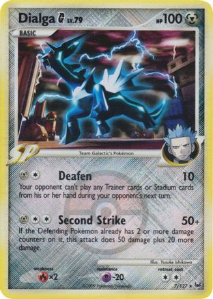 Dialga G (League Promo) 007/127  - Reverse Holofoil League & Championship Cards
