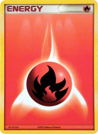Fire Energy (2005 Unnumbered) (2005 Unnumbered)  League & Championship Cards