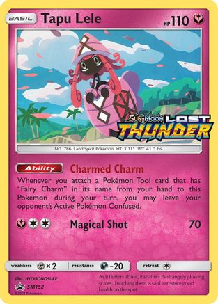 Tapu Lele (Prerelease) SM152  - Holofoil SM Promos