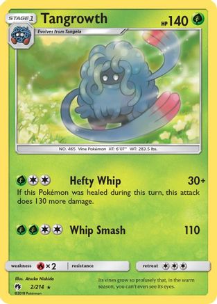 Tangrowth 002  SM  Lost Thunder