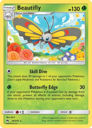 Beautifly 026  SM  Lost Thunder
