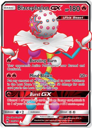 Blacephalon GX (Full Art) 199  - Holofoil SM  Lost Thunder