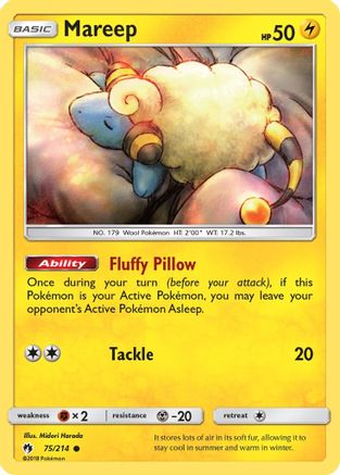 Mareep (75) (75) 075/214  SM  Lost Thunder