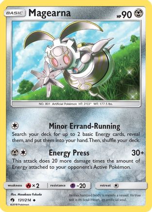 Magearna 131  SM  Lost Thunder