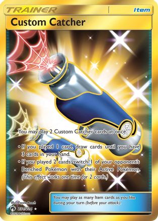Custom Catcher (Secret) 231  - Holofoil SM  Lost Thunder