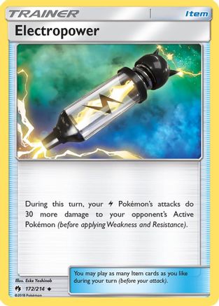 Electropower 172/214  SM  Lost Thunder
