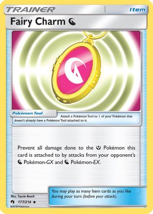 Fairy Charm O 177  - Reverse Holofoil SM  Lost Thunder