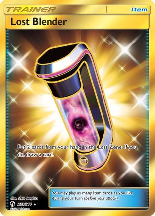 Lost Blender (Secret) 233  - Holofoil SM  Lost Thunder