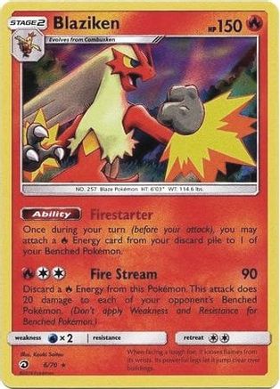 Blaziken (Dragon Majesty) 006/070  Deck Exclusives