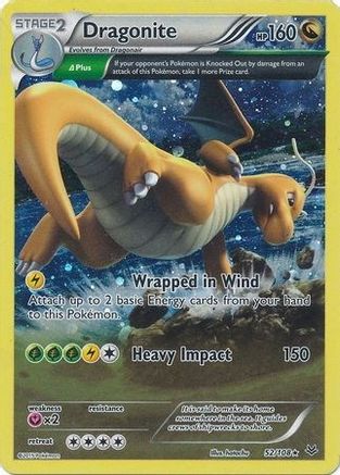 Dragonite (Cosmo Holo) 052  - Holofoil Miscellaneous Cards & Products