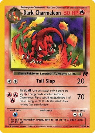 Dark Charmeleon [W Stamped] 032/82 WoTC Promo