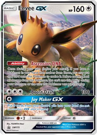 Eevee GX SM175  - Holofoil SM Promos