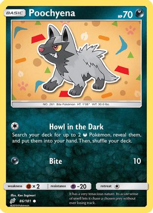 Poochyena 086/181  SM  Team Up