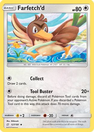 Farfetch'd 127/181  SM  Team Up