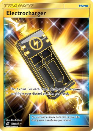 Electrocharger (Secret) 193  - Holofoil SM  Team Up