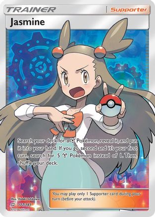Jasmine (Full Art) 177  - Holofoil SM  Team Up