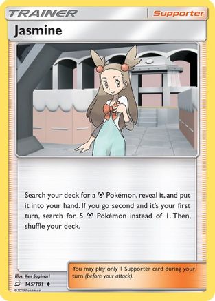 Jasmine 145/181  - Reverse Holofoil SM  Team Up