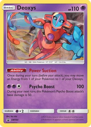 Deoxys SM164  - Holofoil SM Promos