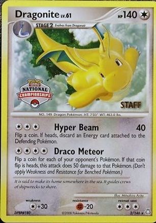 Dragonite (National Championships) [Staff] 002/146  League & Championship Cards