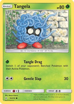 Tangela 016/214  SM  Unbroken Bonds