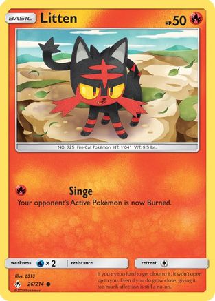 Litten (26) (26) 026/214  SM  Unbroken Bonds