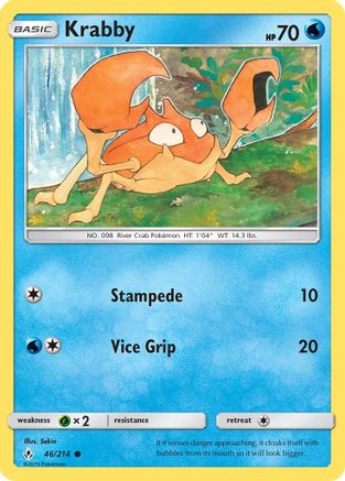 Krabby 046/214  SM  Unbroken Bonds